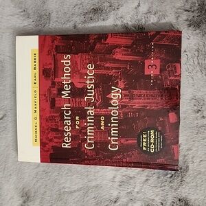 Research Methods‎ for Criminal Justice and Criminology